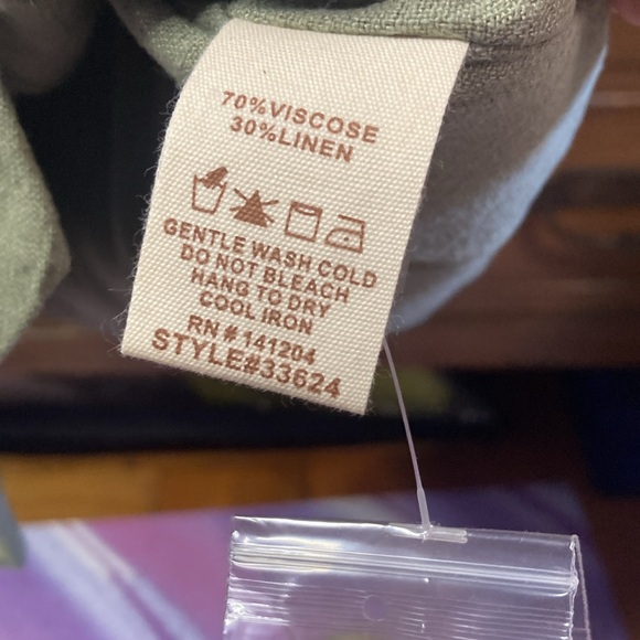 HEM & THREAD Sage Green Button-Down Vest - Picture 7 of 8